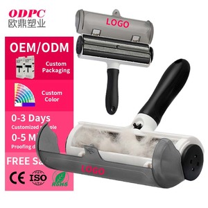 ODPC Self-Cleaning Pet Hair Remover Roller Removable Handle Reusable Fur Brush