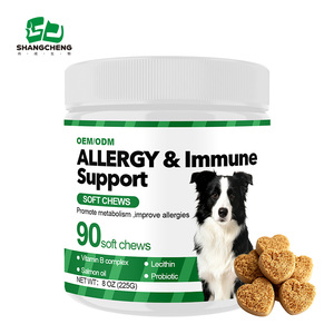 OEM Private Label Health Care Nutritional Pet Supplement Skin Coat Soft Chews