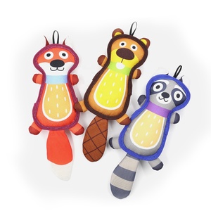 Wholesale Bulk Pet Toys Durable Oxford Printed Beaver