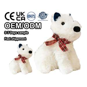 OEM Custom Standing Soft Plush Animal for Pet Stores