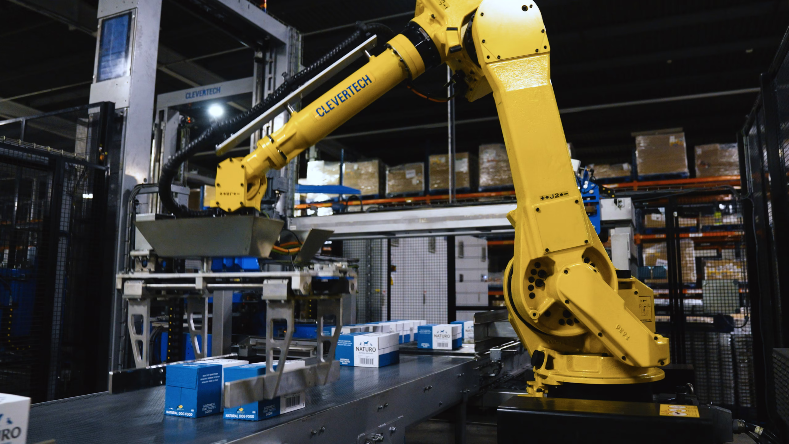 State of the art automated canning line at Mackle Petfoods