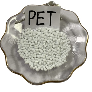 Bulk China Recycled PET Granules Prices PET Resin Virgin Transparent Plastic